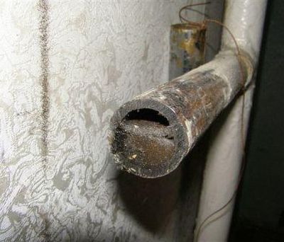 Как правильно отремонтировать ржавые водопроводные стальные трубы?